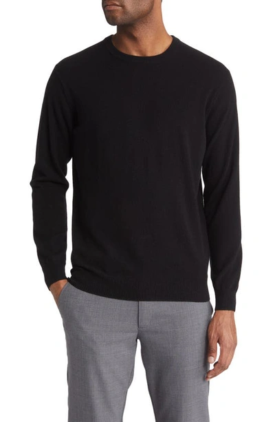 Rodd & Gunn Men's Queenstown Optim Wool-cashmere Sweater In Onyx