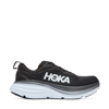 Hoka Black And White Bondi 8 Low-top Sneakers In Black,white