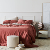 Ettitude Signature Sateen Duvet Cover In Red