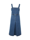 SEE BY CHLOÉ WOMEN'S  BLUE OTHER MATERIALS DRESS