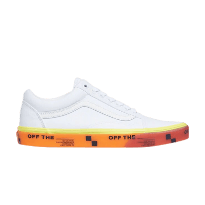 Pre-owned Vans Old Skool 'otw Foxing' In White