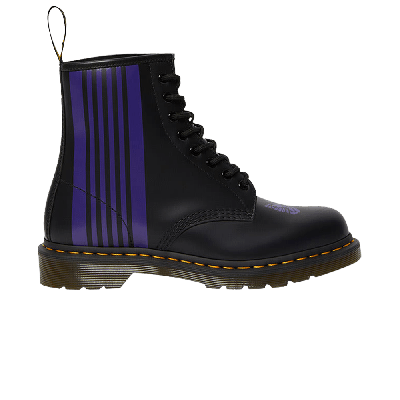 Pre-owned Dr. Martens Needles X 1460 Remastered '60th Anniversary' In Black