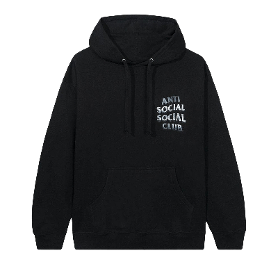 Pre-owned Anti Social Social Club 747k Hoodie 'black'