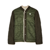 OAMC GREEN PANELLED QUILTED SHELL JACKET