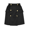 Vivienne Westwood Button-embellished Mini Skirt In Black