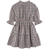 A MONDAY IN COPENHAGEN LORIANNA CHECKED DRESS DAWN PINK,226