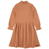 A MONDAY IN COPENHAGEN ROSE DRESS TOASTED NUT,110