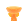 Jonathan Adler Mustique Pedestal Bowl In Orange