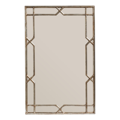 Oka Kirsti Mirror - Antique Silver