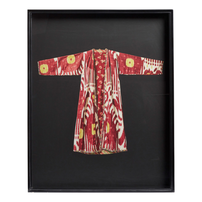 Oka Emir Robe Print - Red