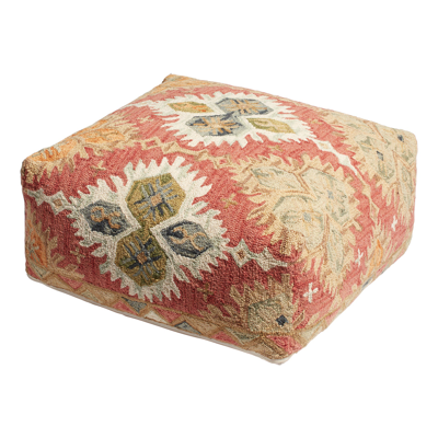 Oka Manisa Floor Cushion - Persian Red