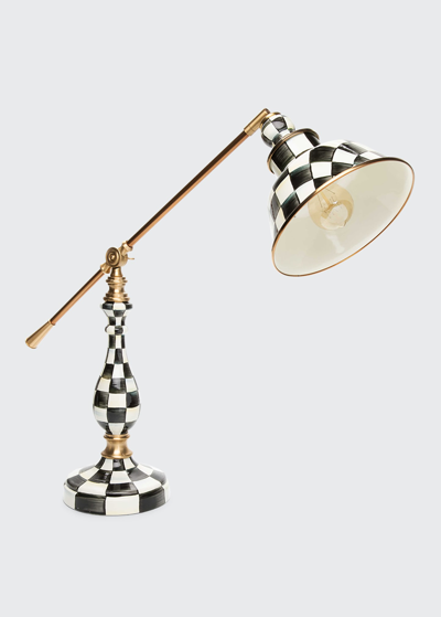 Mackenzie-childs Courtly Check 22" Reading Table Lamp