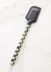 MACKENZIE-CHILDS COURTLY CHECK SPATULA, BLACK