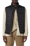 Andrew Marc Gershwin Puffer Vest In Black