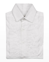 APPAMAN BOY'S PLEATED TUXEDO SHIRT