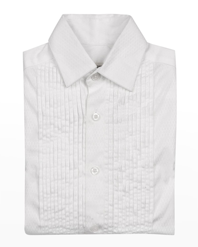 Appaman Boys' Tuxedo Shirt - Little Kid, Big Kid In Plaza White