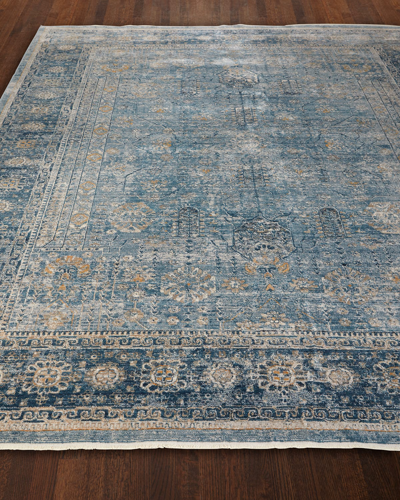 Safavieh Chantalle Power-loomed Rug, 9' X 12' In Blue, Ivory