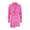 Gauge81 Women's Naha Silk Minidress In Pink