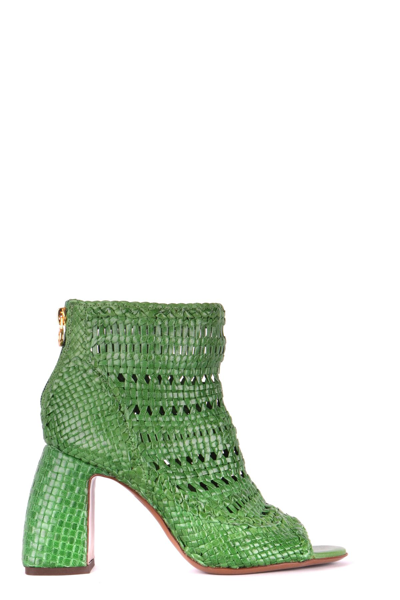 L'autre Chose Women's Green Other Materials Sandals