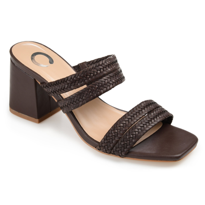 Journee Collection Collection Women's Natia Pump In Brown