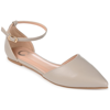 Journee Collection Reba Flat In Grey