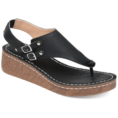 Journee Collection Collection Women's Mckell Sandal In Black