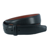 TRAFALGAR 35MM PEBBLE GRAIN LEATHER HARNESS BELT STRAP