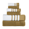 Modern Threads 6-piece Quick Drying Towel Set In Yellow