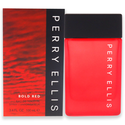 Perry Ellis Bold Red By  For Men - 3.4 oz Edt Spray