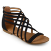 Journee Collection Collection Women's Wide Width Hanni Sandal In Black