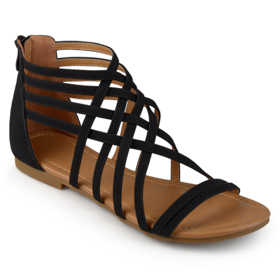 Journee Collection Collection Women's Wide Width Hanni Sandal In Black