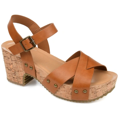 JOURNEE COLLECTION COLLECTION WOMEN'S TRU COMFORT FOAM VALENTINA SANDALS
