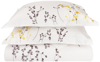 Superior Modern Floral Embroidered Cotton Duvet Cover And Pillow Sham Set In Multi