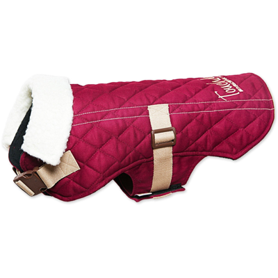 Touchdog Original Sherpa-bark Designer Fashion Dog Coat In Pink