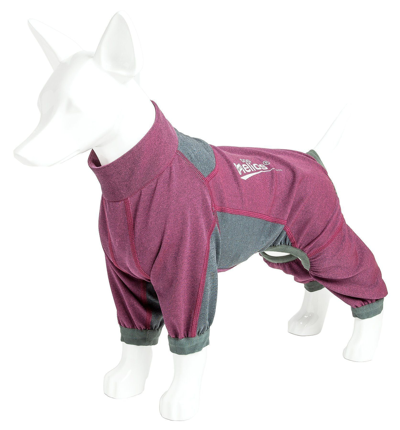 Dog Helios 'rufflex' Mediumweight 4-way-stretch Fitness Yoga Dog Tracksuit Jacket In Pink