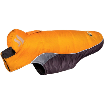 Dog Helios Hurricane-waded Plush 3m Reflective Insulated Winter Dog Coat In Orange