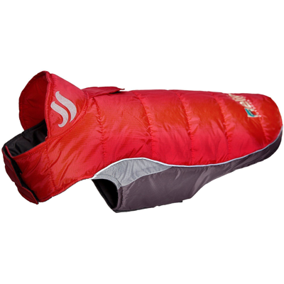 Dog Helios Hurricane-waded Plush 3m Reflective Insulated Winter Dog Coat In Red