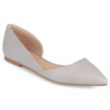 Journee Collection Collection Women's Wide Width Cortni Flat In Grey