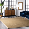 Nuloom Elijah Seagrass With Border In Beige