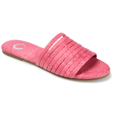 Journee Collection Collection Women's Tru Comfort Foam Marisol Slide In Pink