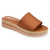 Journee Collection Rosey Womens Slip On Opentoe Flatform Sandals In Multi