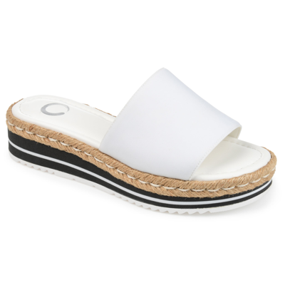 Journee Collection Collection Women's Tru Comfort Foam Rosey Sandal In White