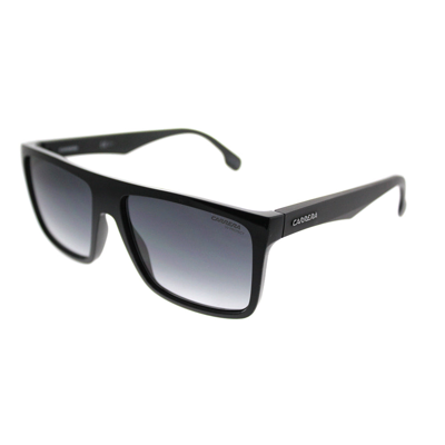 Carrera Ca 5039 807 Unisex Rectangle Sunglasses In Black