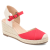 Journee Collection Collection Women's Tru Comfort Foam Ashlyn Wedge In Red