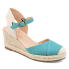 Journee Collection Collection Women's Tru Comfort Foam Ashlyn Wedge In Blue