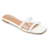 Journee Collection Women's Ramira Slide Women's Shoes In White