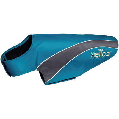 Dog Helios Octane Reflective Soft-shell Neoprene Performance Dog Coat In Blue
