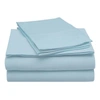 Superior Modal From Beechwood 300-thread Count Solid Deep Pocket Sheet Set In Blue