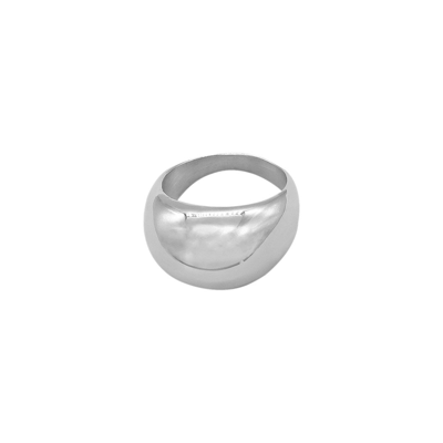 Adornia Dome Ring Silver