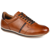 Thomas & Vine Fenway Wide Width Low Top Sneaker In Brown